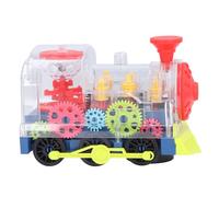 Fdit Electric Gear Shift Toy Educational Interactive Battery Operated with Light and Music for Children Over 3 Years Premium ABS Material Transparent Gear Shift Toy