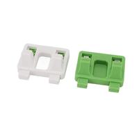Fdit Electric Welding Fixture Clamp Convenient Guiding Rail Design for Accurate Wire Positioning Multifunctional Tool for Various Wire Gauges Suitable for Home and Professional Use 2pcs (Green White)