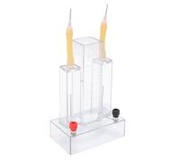 Fdit Electrolysis Experiment Kit, Water Splitting Hydrogen Oxygen Production Set with Sealed Glass Beads, Latex Gas Tubes for Classroom Science Education