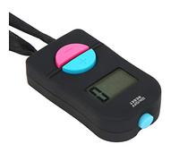 Fdit Electronic Hand Tally Battery Compact Voice Prompt Counter for Stadiums, Training Activities, Labs, Made of ABS Material