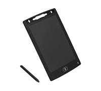 Fdit Erasable LCD Writing Tablet, Lightweight Drawing Board with Comfortable Screen, Note Pad for Office School Home Use, Portable Memo Sketch Board (Black)