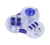 Fdit Fidget Controller Pad Cube Fidget Pad Stress Relief Controller with Curved Surface Smooth Rotation for Anti-Anxiety Stress Relief Finger Massage