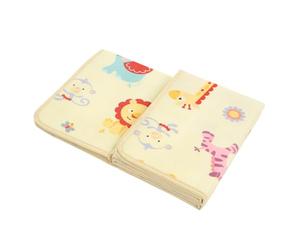 Fdit Foldable Baby Play Mat with Enhanced Layered Design and Unique Pattern Shape for Infant Toddler Crawling Learning, Extra Large Activity Playmats for Indoor Outdoor Use