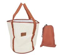 Fdit Folding Foot Bath Tub, Portable Multifunctional Folding Foot Bath Tub Bag with Handles for Travel Outdoor Home Use