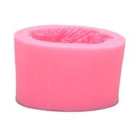 Fdit Food Grade Silicone Candle Mold, Easy to Clean Chocolate Mousse Silicone Mold Perfect for Cake Decoration, Suitable for DIY Artists and Home Bakers
