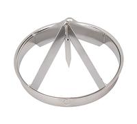 Fdit Fruit Cutter, Fruit Slicer Divider Stainless Steel Ergonomic Detachable for Fruits Pears Oranges with Removable Easy Design (8 Section)