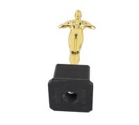Fdit Gold Plated Trophy, 19cm Little Golden Man | Eco-friendly plastic, Awards ceremony, Smooth , Display decoration