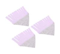 Fdit Guinea Pig Hammock Soft Tassel Design 3PCS Set, Easy to Clean and Reuse, Plush + Fabric Material, Size 43 X 22cm, Ideal for Hamsters (Purple)