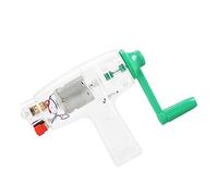 Fdit Hand Crank Operated Power Generator for Physics Lessons in the Classroom with a Transparent Housing