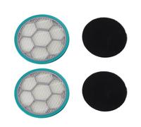 Fdit High Efficiency Particulate Air Filters Replacement for Neabot P1 Pro - Advanced Pet Hair Filter Accessories - Easy Install Sponge, 2 X High Efficiency Particulate Air 2 X Sponge