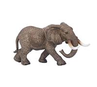 Fdit High Simulation Elephant Figurine Model, Exquisite for Children, Plastic Material for Teaching Aids