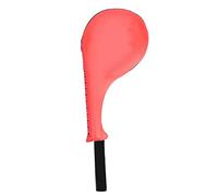 Fdit Kick Target Pad Training Absorption of Sustainable Shock For Thais Boxing, Taekwondo, Kickboxing For Using the Home Gymnastics - PU Red 37.5 X 18 X 6 Cm (Red)