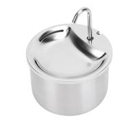 Fdit Large Capacity Cat Water Fountain, Stainless Steel Pet Water Dispenser with 108oz 3.2L Tank and Quiet 25dB Pump for Dogs Cats