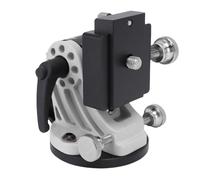 Fdit Latitude Adjustment Base, 0 to 90 Degree Adjustable Equatorial Instrument Mount with for Aluminum Alloy Construction Skywatcher Astronomy Telescope (Black White)