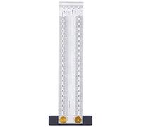 Fdit Line Rule in Practical Stainless Steel for Precise Marking of Horizontal and Vertical Lines for Carpenters (200mm)