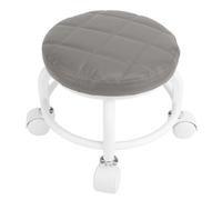 Fdit Low Roller Stool, 300lb Capacity Mobile for Garage and Workshop, Flexible Rolling Stool for Yoga Repairs and Exercises (Gray)