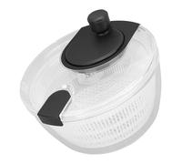 Fdit Manual Salad Dehydrator Innovative Hand Crank Design Efficiently Washes and Drains Vegetables for Kitchen Use 24.5x17cm