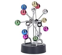 Fdit Metal and Plastic Electric Ferris Wheel Toy Perpetual Motion Machine for Relaxation and Education Desktop Decoration