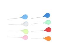 Fdit Mini Balloons Dollhouse Exquisite Foam Decorative Accessories for Kids Colorful Bonsai Miniature Garden Decor