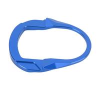 Fdit Motorcycle Electric Lock Switch Cover, Aluminum Alloy, Adhesive (Blue)