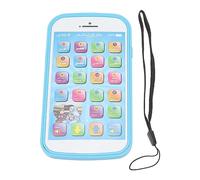 Fdit Multilingual Touch Screen Sound Arabic Learning Machine Educational Device for Children, Interactive Games and Activities, ABS Material for Long-lasting Use (Blue)