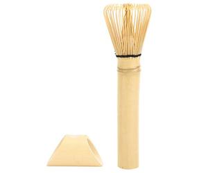 Fdit Natural Bamboo Matcha Whisk, Matcha Green Tea Whisk Japanese Bamboo Whisk For Matcha Tea Long Handle Powder Brush Tool(1#)