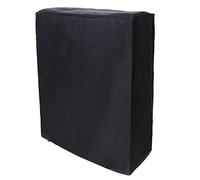 Fdit Outdoor Furniture Cover, Tear-Resistant 210T Polyester Fabric Weatherproof Breathable Black Folding Portable Cover for Table Sofa (85 x 33 x 107 cm)
