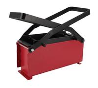 Fdit Paper Brick Maker, Manual Press for Recycling Newspaper Into Fuel Logs, Briquette Maker for Coffee Grounds Sawdust, Heavy Duty Iron Paper Log Maker for Fireplace Stove and