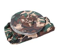 Fdit Polyester Cotton Beekeeping Jacket with High-Definition Veil Protective Beekeeper Suit Smock Beekeeper Equipment for Beekeepers (L)