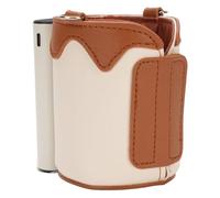 Fdit Portable Milk Bottle Insulation Cover with 21 Gear Temperature Control for Efficient Heating on the Go for Moms PU (Small)