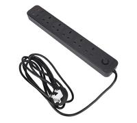 Fdit Power Strip 13A Multifunctional Electric Power Socket Extender with 5