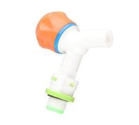 Fdit PPR Plastic Water Tap G1/2 External Thread Cold Water Faucet with Resistance Glossy for Washbasin Sink Garden