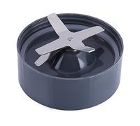 Fdit Premium Cross Extractor Stainless Steel Blade Base Replacement Part Juicer Accessories Part Fits for Blender 600/900W(600W)