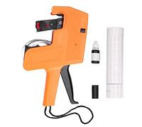 Fdit Pricing Tag Gun, Portable 8-Digits Price Tag Gun Price Labeler Marking Machine with 10 Rolls Labels and Spare Ink, for home, office, retail store