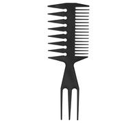 Fdit Professional Ebru Art Combs Set, Double Sided 3-in-1 Water Marbling Tools 21cm Plastic Ripple Combs for Suminagashi & Paper Marbling