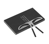 Fdit Professional Eyebrow Formatting Model Perfectly Measure the Tool for Straight Eyebrows, or Lady Adapted to Everyone in Stainless Steel (#3)