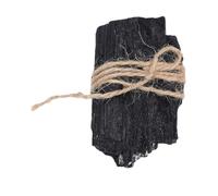 Fdit Raw Black Tourmaline Healing Crystal for Tranquil Home Office Decor Energy Purifier Meditation Space