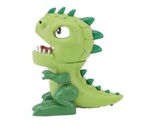Fdit Realistic Dinosaur Teeth Toy Set with Sound Effect for Kids, Interactive Finger Biting Toy Made of Soft and Safe Material, Ideal Birthday for Dinosaur Enthusiasts (Green)
