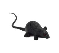 Fdit Realistic Plastic Mini Mice Props 10PCS Simulation Mouse Toys for Party Bar Carnivals Haunted House Decoration with Spooky Prank Effects (Black)