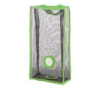 Fdit Reusable Storage Mesh Bag Garbage Bag Holder Trash Organizer Made of Premium PVC with Hanging Handle for Home Kitchen Bathroom Wardrobe (Large)