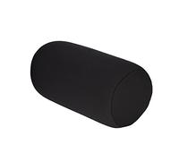 Fdit Round Pillows Micro Mini Microbead Back Cushion Roll Throw Pillow Travel Home Sleep Neck Support Comfortable(black)