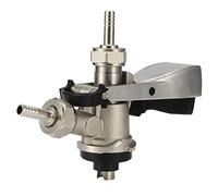 Fdit S Type Beer Keg Coupler, Brass and 304 Stainless Steel Keg Tap Dispenser, with G5/8 Thread for Home Bars Pubs Restaurants