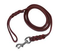 Fdit Safety Rope for Dogs of Robust Lobster Couple for Walking Training, Good for a Love Friend for Dogs, Cow Leather and a Leather Belt (The material length is 2 meters and the net length)