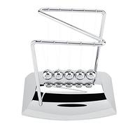 Fdit Science Balance Balls - Newton Cradle Balance Steel Balls Physics Toy Card Decor - Shows the Preservation of Dynamics and Energy