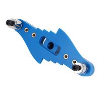 Fdit Self Centering Dowel Jig Kit Adjustable Movable Nuts for Wood Drilling and Marking Tool with ABS Iron Material for Precise Positioning Woodworking