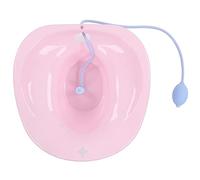 Fdit Sitz Bath, Deeper Bowl, Drain Holes, Non-Slip, for Men and Women, Warm Water Immersion, Health Care, Hanging Toilet, Sitz Bath for Pregnant and Postpartum Women, PP, 40 X 40 X 15 Cm (Pink)