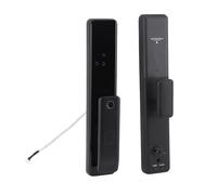 Fdit Smart Fingerprint Door Lock ABS Keyless Entry Lock with USB Emergency Power for Home Apartment