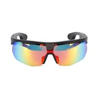 Fdit Smart Glasses with 8MP Camera, TR Material Lightweight Design AI Camera Glasses for Outdoor Riding, WiFi Bluetooth Transfer and AI Voice Translation for Travel (Iridescent Coated Lenses)