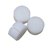 Fdit Soilless Hydroponic Sponges, 50 Pack, 50x30mm, White, Vegetable Cultivation System, Plant Growth Accessories