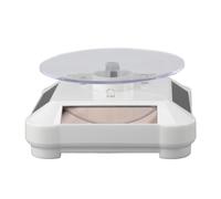 Fdit Solar Turntable, 360 Degree Rotating Display Stand for Resin Curing Light LCD SLA DLP 3D Printer, with Solar or AA Battery Power, for Jewelry Spinner Watch Hobby Collection Shelf